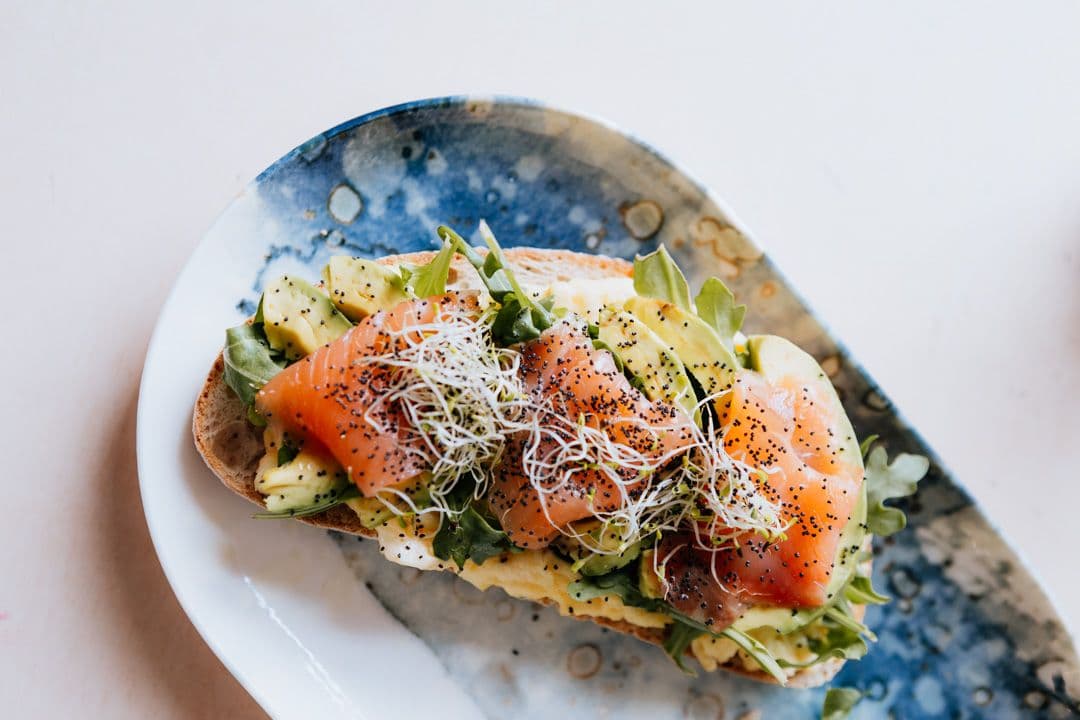 Salmon toast